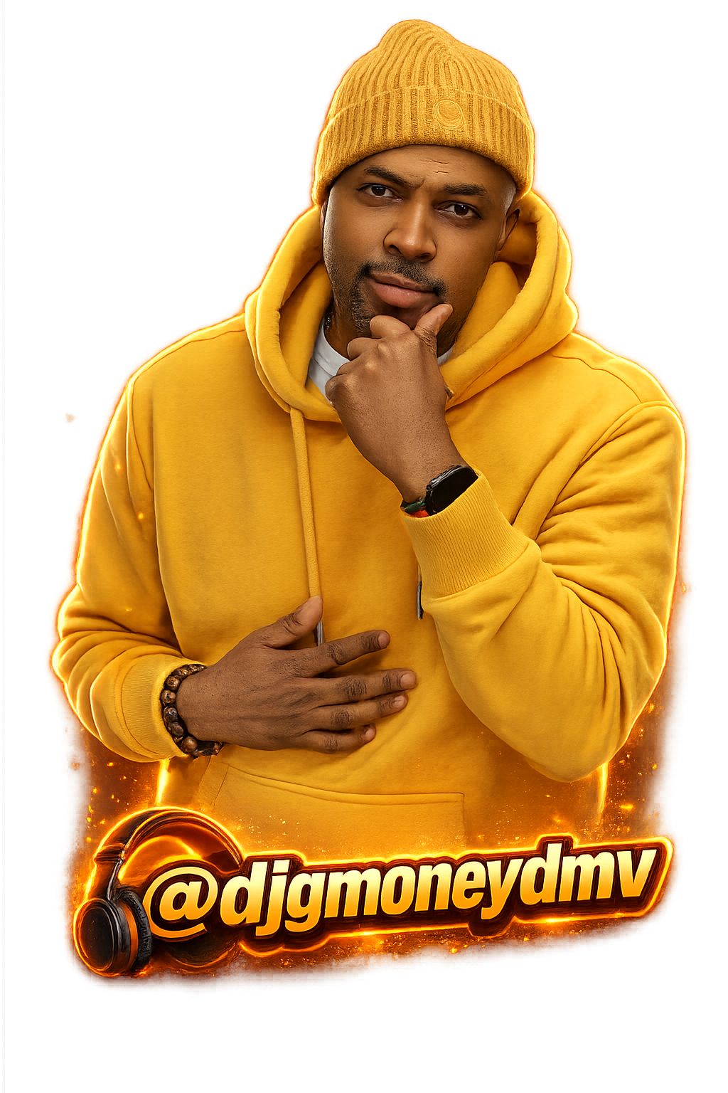 DJ Gmoney at the DJ booth